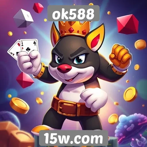 ok588 se destaca pela variedade de jogos disponíveis