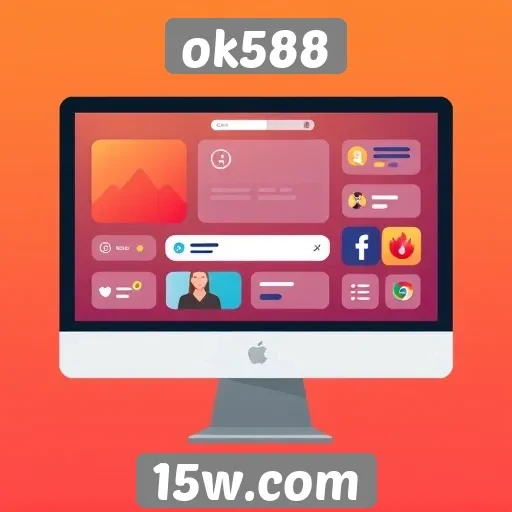 Interface e experiência do usuário no ok588